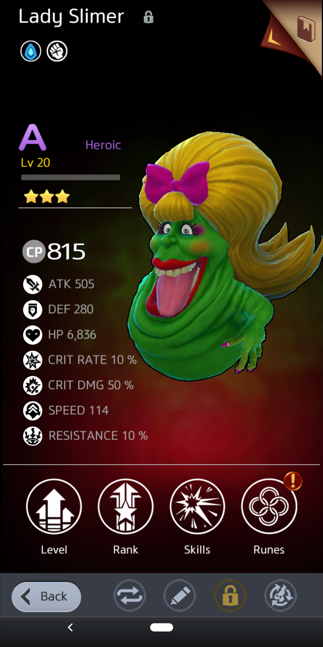 Lady Slimer Ghostbusters World Hub