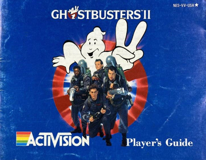 Ghostbusters 2 (NES) Instruction Booklet