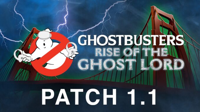 Ghostbusters: Rise of the Ghost Lord - Patch 1.1